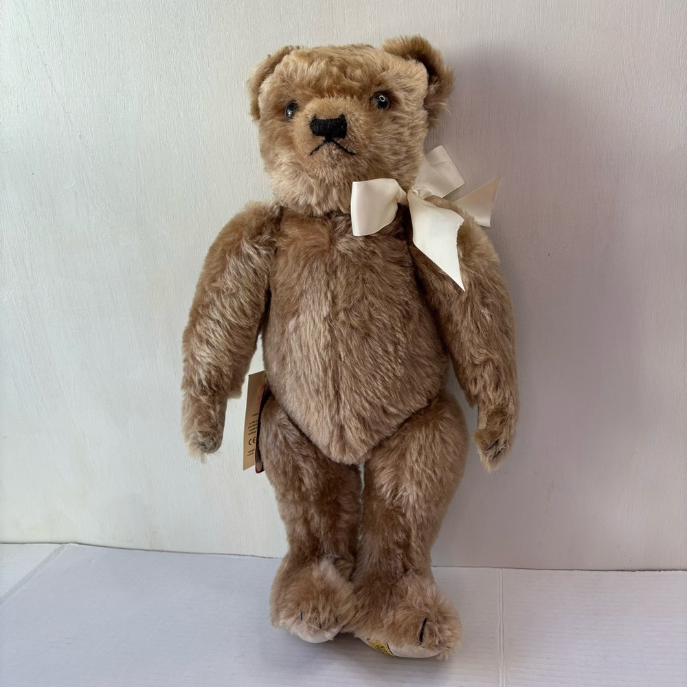 Vintage Mohair by Merrythought Teddy Bear  Toy Plush Made in England 20” Tall